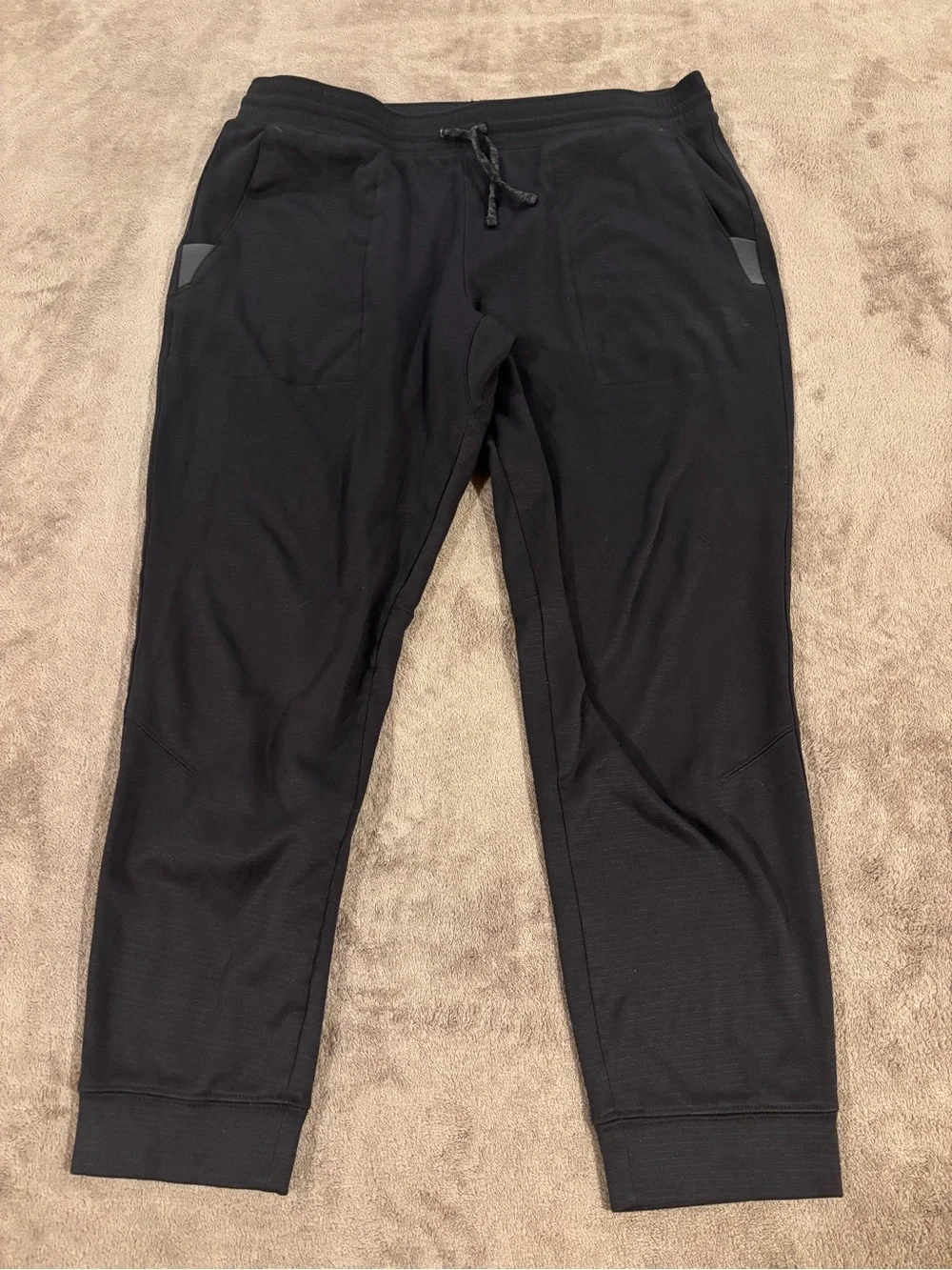 The North Face Black Jogger Pants Mens Large Comfortable Drawstring Waist